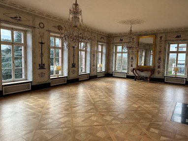 Hotel Schloss Reinhartshausen (Ab Sommer 2024 wieder buchbar nach Komplettrenovierung): ダンスホール