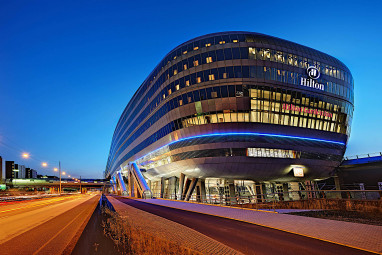 Hilton Frankfurt Airport: Vista externa