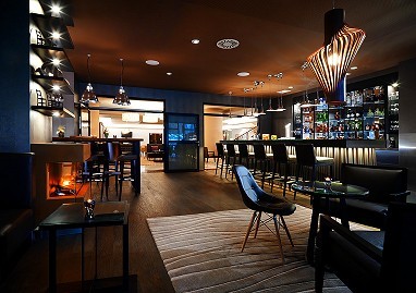 Frankfurt Marriott Hotel: Bar/salotto