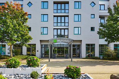 H+ Hotel Hannover: Vista esterna