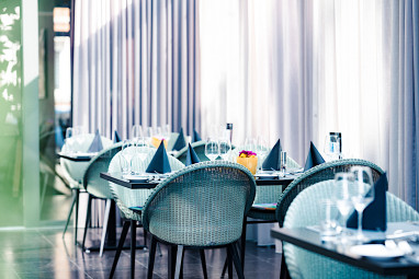 Hotel Der Blaue Reiter: 레스토랑