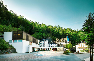 Hotel Zugbrücke Grenzau: Vista externa