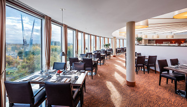 Sheraton Düsseldorf Airport Hotel: Restaurante