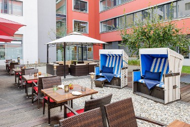 Mercure Hotel Frankfurt Eschborn Helfmann-Park: Ресторан