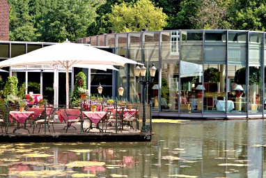 Romantik Parkhotel Wasserburg Anholt: Restoran