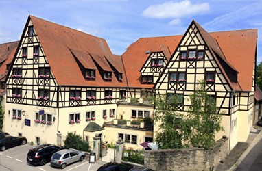 Hotel Prinzhotel Rothenburg: Vista externa