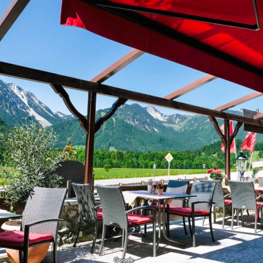 Hotel Alpenhof: 레스토랑