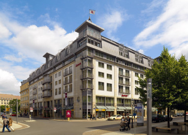 Leipzig Marriott Hotel: Vue extérieure