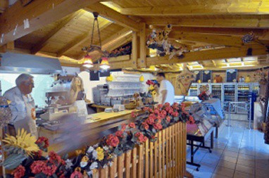 Alpenhotel Schliersbergalm: 餐厅