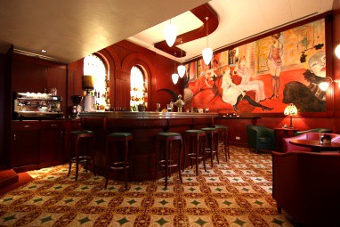 Romantik Jugendstilhotel Bellevue : 酒吧/休息室