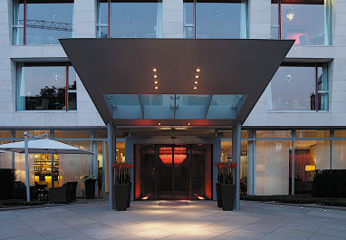 Radisson Blu Media Harbour Hotel, Düsseldorf: Widok z zewnątrz