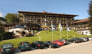 Alpenhotel Kronprinz Berchtesgaden: Vista esterna