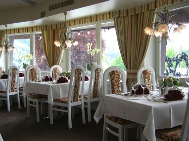 Alpenhotel Kronprinz Berchtesgaden: レストラン
