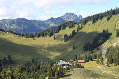 Berggasthof Obere Firstalm: Vista externa