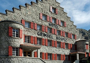 Historisches Alpinhotel Grimsel Hospiz: Widok z zewnątrz