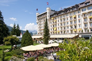 Gstaad Palace: Vista esterna
