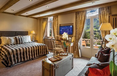 Gstaad Palace: Pokój typu suite