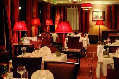 Hotel ´´Spa´´ Les Violettes: レストラン