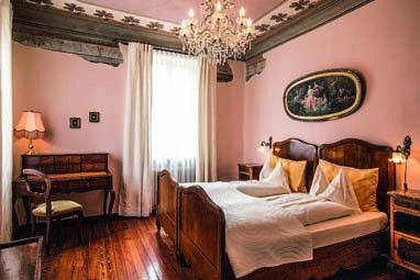 Romantik Hotel Villa Carona: 客房