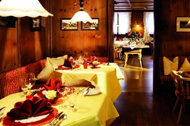 Romantik Hotel Die Krone von Lech: Restaurante