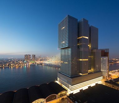 nhow Rotterdam: Vista externa