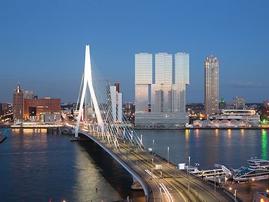 nhow Rotterdam: Vista externa