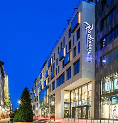 Radisson Blu Hotel Mannheim: Вид снаружи