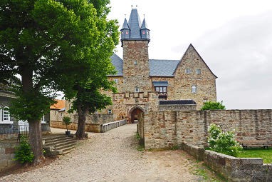 Schloss Spangenberg : Vue extérieure