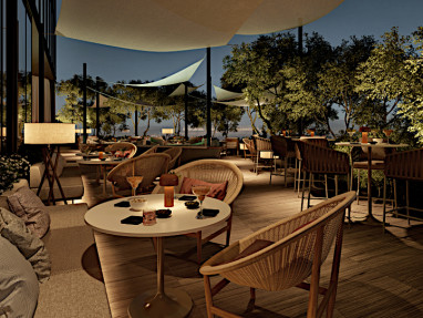 Radisson Blu Hotel at Porsche Design Tower Stuttgart: Restoran